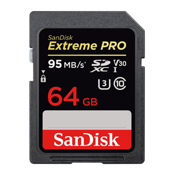 SanDisk 64GB SDXC UHS-1 Extreme Pro Memory Card SDSDXXG-064G-GN4IN