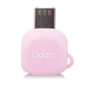 Adam Elements OTG micro USB Pink USB Memory Stick Adapter : image 1
