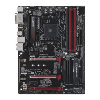 Gigabyte AMD AM4 Ryzen AB350 GAMING 3 ATX Motherboard : image 3