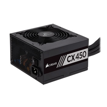 Corsair CX Series 450 Watt 80 Plus Bronze Certified Non-Modular Power Supply CP-9020120-NA 