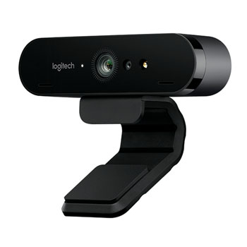Logitech Brio Ultra HD Pro 4K Webcam with Ringlight 3 HDR Black (2021 Edition)