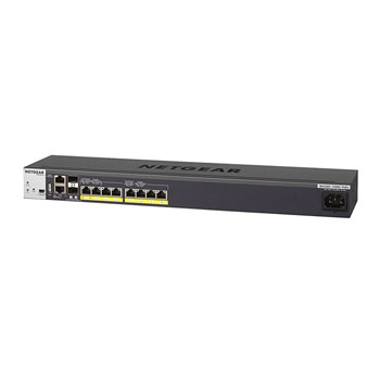 Netgear GSM4210P-100NES M4200 Full Power PoE+ 8x 2.5G and 2x 10G Switch for Wave 2 : image 1
