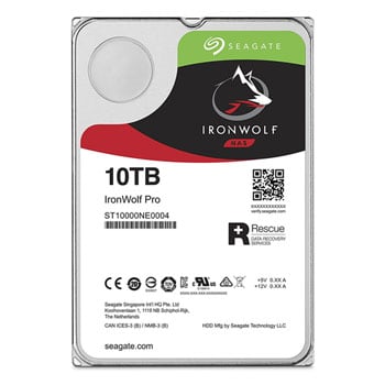 Seagate 10TB IronWolf Pro 3.5" SATA NAS HDD/Hard Drive ST10000NE0004