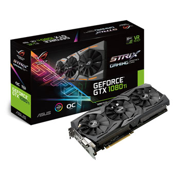 ASUS NVIDIA GeForce GTX 1080Ti 11GB ROG Strix OC Graphics Card : image 1
