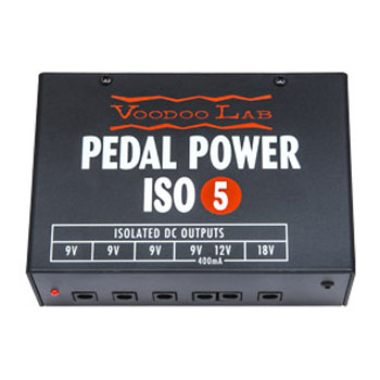 Voodoo Labs Pedal Power ISO-5 Pedalboard Power Supply