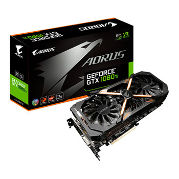 AORUS NVIDIA GeForce GTX 1080 Ti 11GB Graphics Card LN79999 - GV-N108TAORUS-11GD SCAN UK