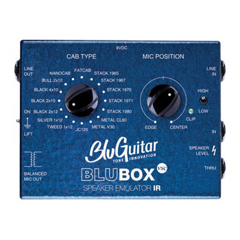 Bluguitar Blubox Virtual Speaker Cabinet Ln80011 Scan Uk