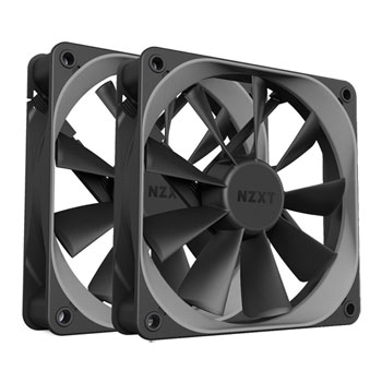 NZXT 120mm Aer F High-Performance Airflow PWM Fan Twin Pack : image 1