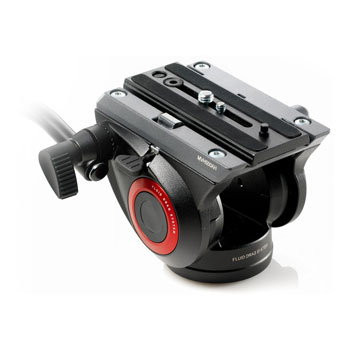 Lightweight Fluid Tripod Video Head with Flat Base by Manfrotto : image 3