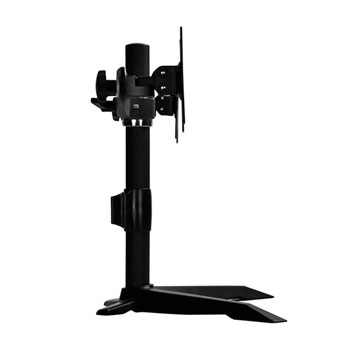 Silverstone Dual Monitor Desk Stand supports up to 24" LCD Monitors Tilt/Swivel/Pivot : image 2