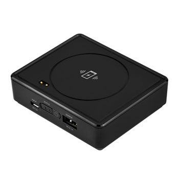Silverstone QIB052, Qi Wireless charging Power Bank 5200mAh Stackable : image 1