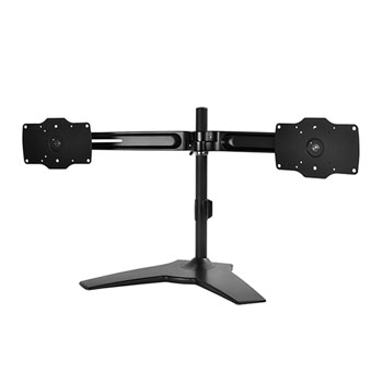 Silverstone Sst Arm23bs L Horizontal Dual Lcd Monitor Desk Stand Horizontal Dual Lcd Monitor Desk Stand