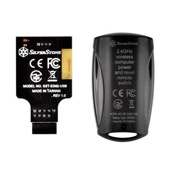 Silverstone PC Keyfob REMOTE START 2.4G Wireless Remote power/reset switch, USB 2.0 9-Pin : image 2