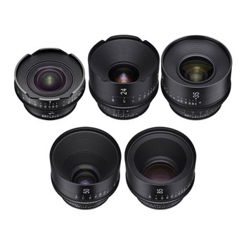 XEEN 14/24/35/50/85 Cinema Lens Kit  - Canon : image 1