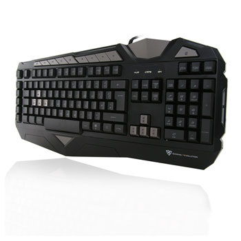 Thunder X3 Aerocool TK25 Programable Gaming Keyboard with 3 Colour LED ...