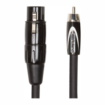 Roland 10FT / 3M XLR (F) to RCA Interconnect Cable