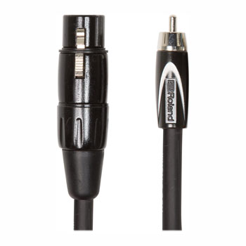 Photos - Cable (video, audio, USB) Roland 10FT / 3M XLR (F) to RCA Interconnect Cable 