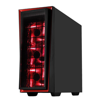 Silverstone SST-RL06BR-PRO Red Line Tower ATX Black w/ Red trim with Side window : image 3