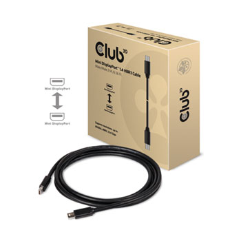 Club3D 200cm Mini DP 1.4 HBR3 Cable