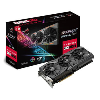 ASUS AMD Radeon RX 580 8GB ROG STRIX TOP Graphics Card