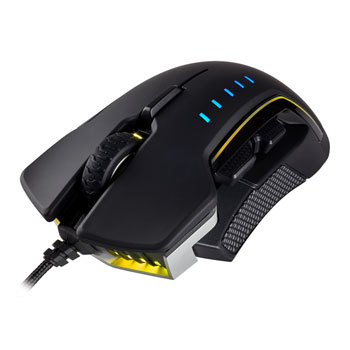 Corsair RGB GLAIVE Optical PC Gaming Mouse Aluminium : image 2