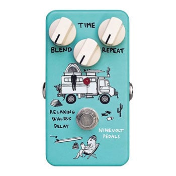 Nine Volt Pedals Relaxing Walrus Delay Guitar Pedal LN81099