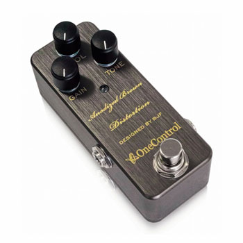 One Control Anodized Brown Distortion Guitar Pedal : image 3