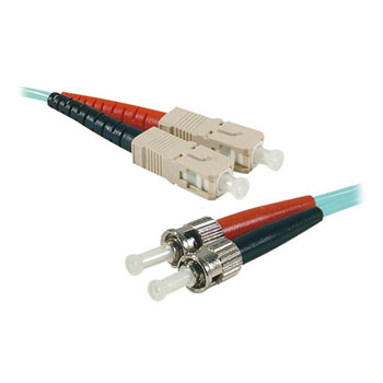 cord OM3 50/125 SC/ST LSZH Aqua- 10 m Fiber : image 1