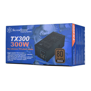 Silverstone 300W TX300 TFX Series 80 Plus Bronze PC Low Noise Power Supply : image 3