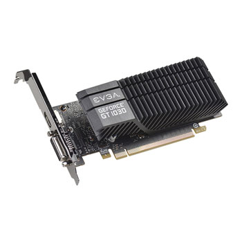 EVGA NVIDIA GeForce GT 1030 2GB SC Passive SILENT Low Profile Graphics Card : image 2