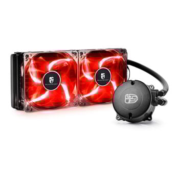 DeepCool MAELSTROM 240T AIO Liquid CPU Cooler RED LED : image 1