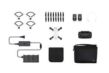 DJI SPARK Fly More Combo Drone in Alpine White LN81774