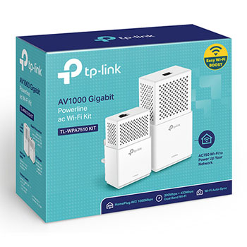 TPLINK WPA7510 and PA7010 Gigabit WiFi Homeplug Kit with Wireless Repeater : image 3