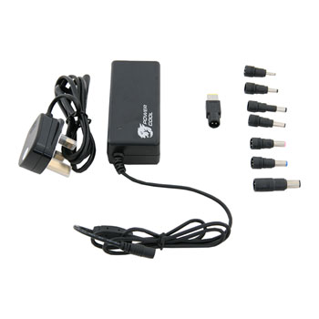 Image of PowerCool 65W Universal Multi Laptop Charger with 8 Tips