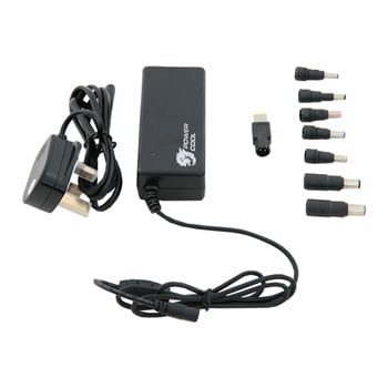 Image of PowerCool 90W Universal Multi Laptop Charger with 8 Tips