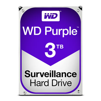WD Purple 3TB CCTV/Surveillance 3.5" SATA HDD/Hard Drive