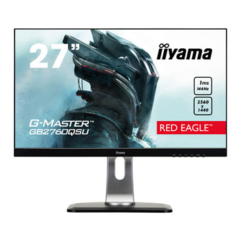 iiyama 27" G-MASTER Red Eagle 2K 144Hz FreeSync Gaming Monitor Speakers : image 2