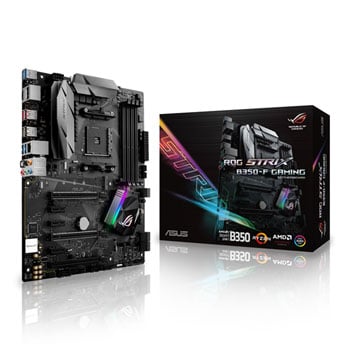 ASUS AMD Ryzen AM4 ROG STRIX B350-F ATX Gaming Motherboard