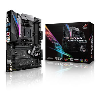 ASUS AMD Ryzen AM4 ROG STRIX X370-F ATX Gaming Motherboard