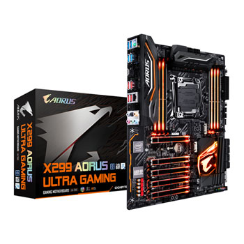 Gigabyte AORUS Intel Core-X X299 Ultra Gaming ATX Motherboard