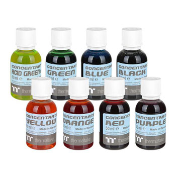 Thermaltake Tt Premium 50ml Yellow Anti-Corrosive Concentrate Dye 4 Pack : image 2