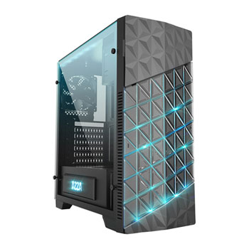 AZZA Onyx 260X Glass Black RGB Mid Tower Case : image 1