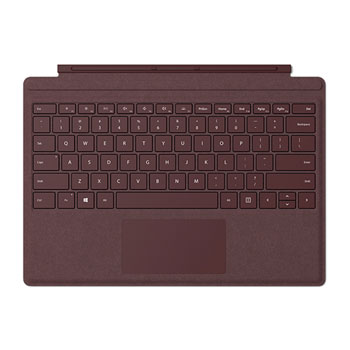 Burgundy Surface Pro Type Tablet Cover Keyboard Attachment