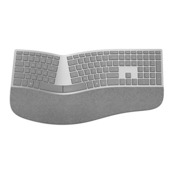 Microsoft Surface Ergonomic Alcantara Grey Bluetooth Keyboard : image 2