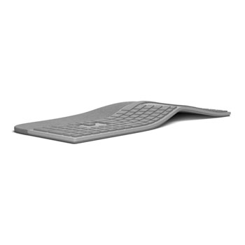Microsoft Surface Ergonomic Alcantara Grey Bluetooth Keyboard : image 3