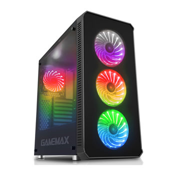 Game Max Moonstone RGB Tempered Glass Full Tower Case : image 1