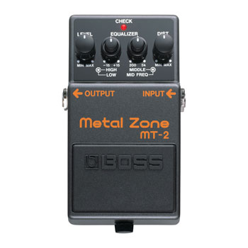 Boss - 'MT-2' Metal Zone Distortion Pedal : image 2