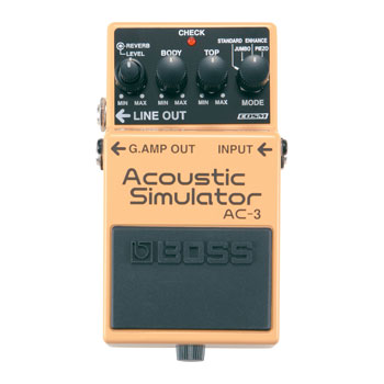 BOSS - 'AC-3' Acoustic Simulator Guitar Pedal