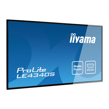 Iiyama 43" LE4340S-B1 AMVA3 Large Format Signage Display : image 2