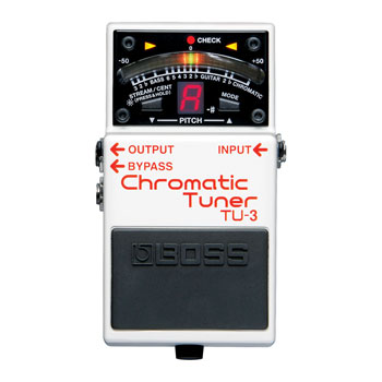 Boss - 'TU-3' Chromatic Tuner Guitar Pedal : image 1